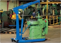 Werkstattkran hydraulisch f&amp;#252;r Werkst&amp;#228;tten und Industrie, 1,5 t