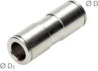 Steckanschluss IQS-MSV gerade 6 mm - 6 mm