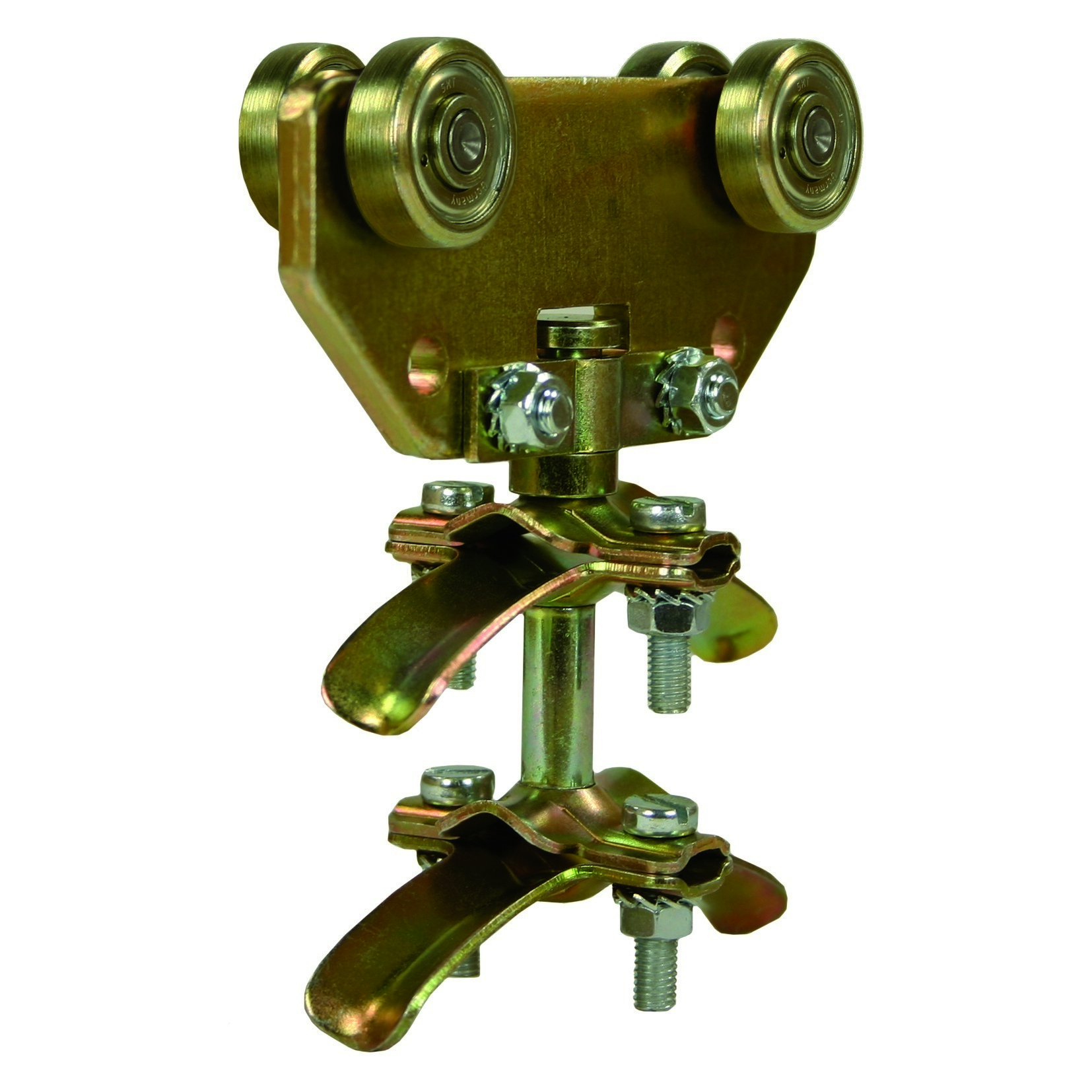 Schlauchwagen 2-fach, 8-15 mm, Stahl verzinkt
