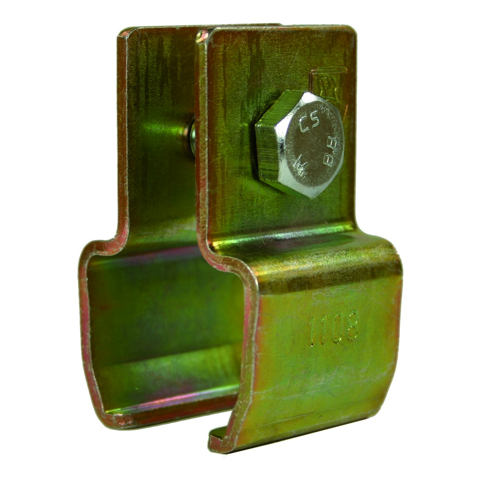 Flacheisenbefestigung 40 mm, Stahl verzinkt