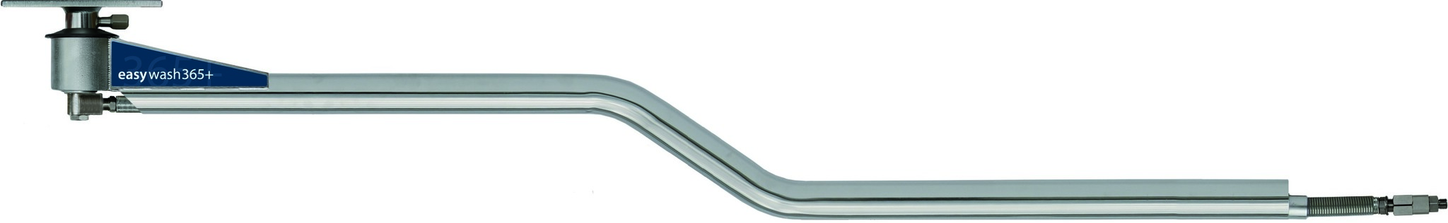 Deckenkreisel-Z Hochdruck inox 360°, mit Zugentlastungsfeder und integriertem Knickschutz