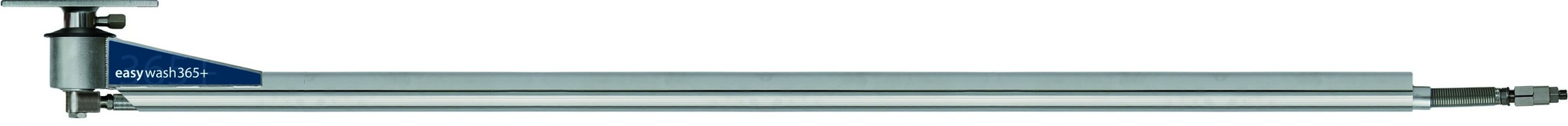 Deckenkreisel Hochdruck inox 360°, mit Zugentlastungsfeder und integriertem Knickschutz