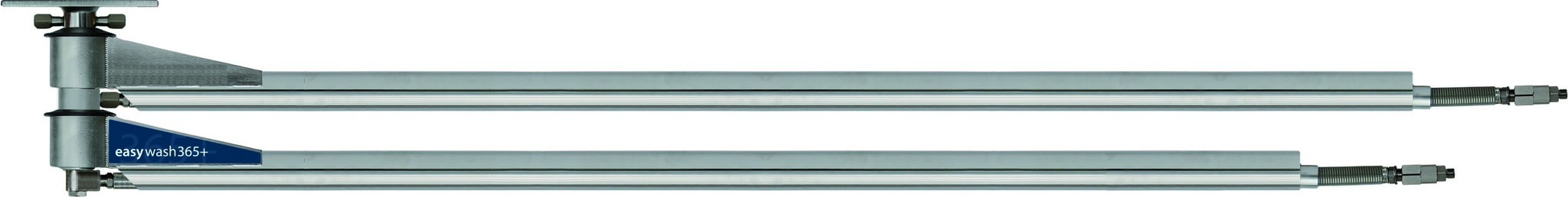 Doppel-Deckenkreisel Nieder- und Hochdruck inox 360°