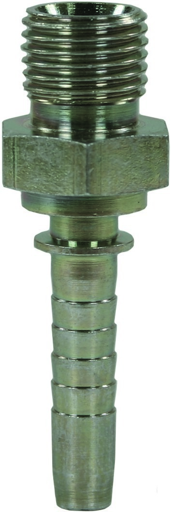 Pressnippel gerade DN12, 1/2" AG Typ AGR
