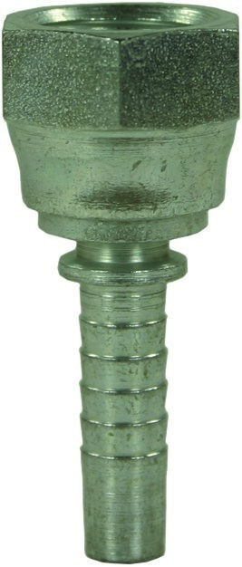 Pressnippel gerade DN12, 1/2" Typ DKR