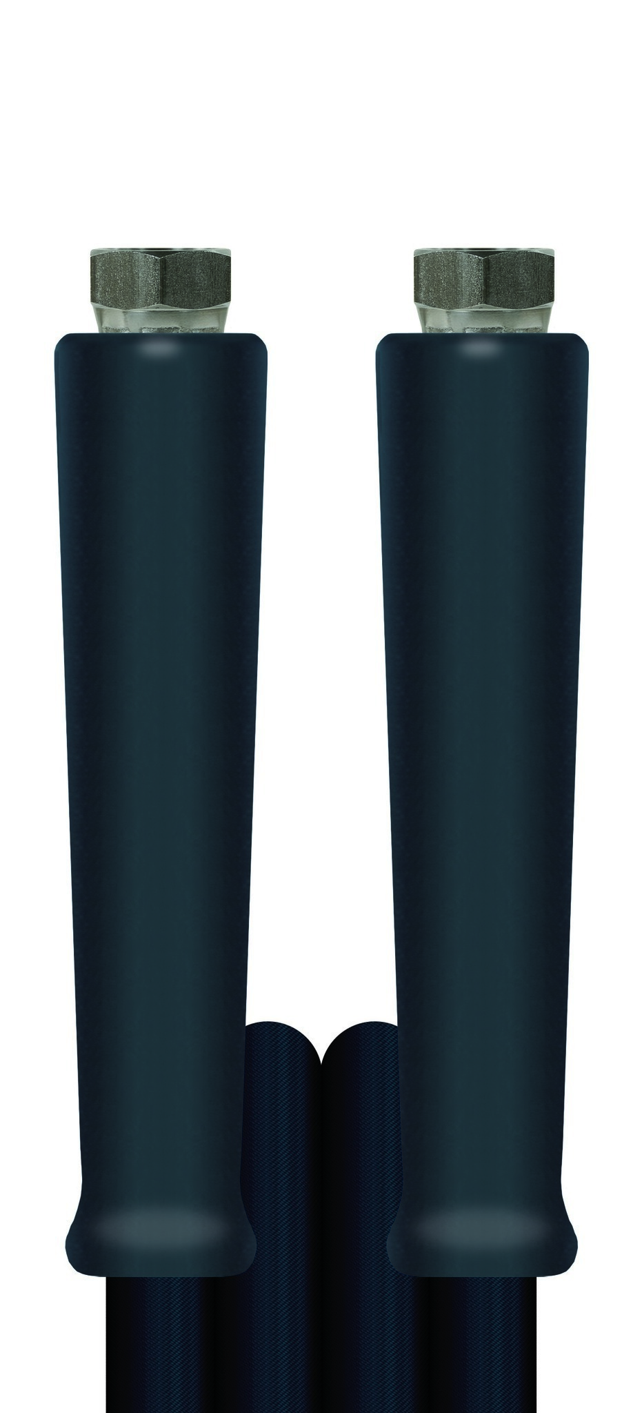 Hochdruckschlauch schwarz 20 m DN 8, 1SN, 3/8 IG-IG