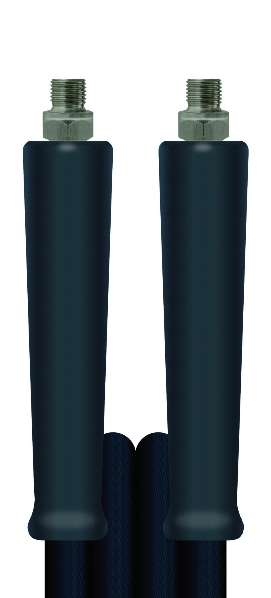 Hochdruckschlauch schwarz 8 m DN 10, 1SN, 3/8 AGR