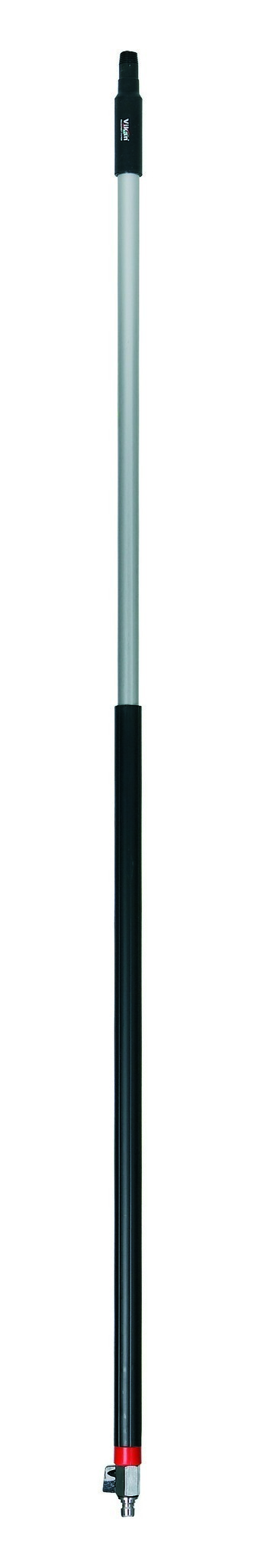 VIKAN Waschlanze Alu mit Wasserdurchlauf 1630 mm, 34 mm Ø, mit Nito Stecknippel