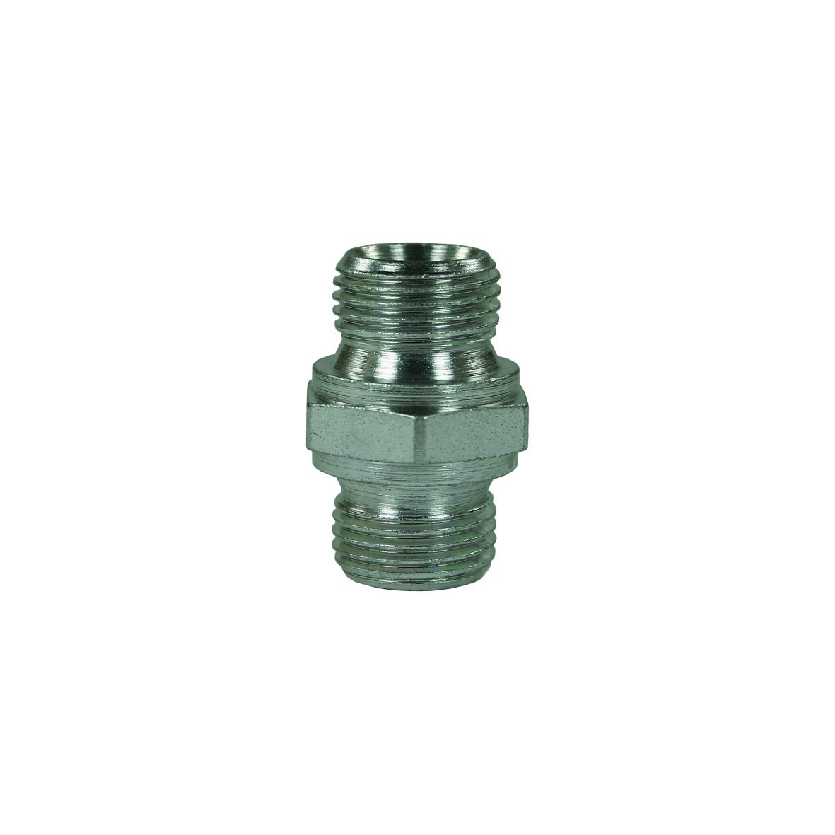 Doppelnippel 1/2"AG-BSP, 60°