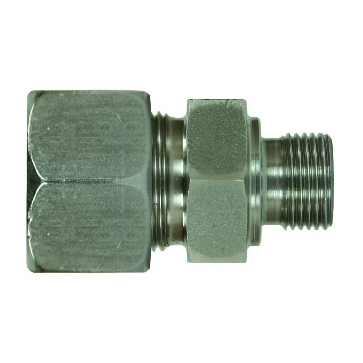 Einschraubverschraubung Typ GE gerade, Edelstahl 12x1/2" AG S