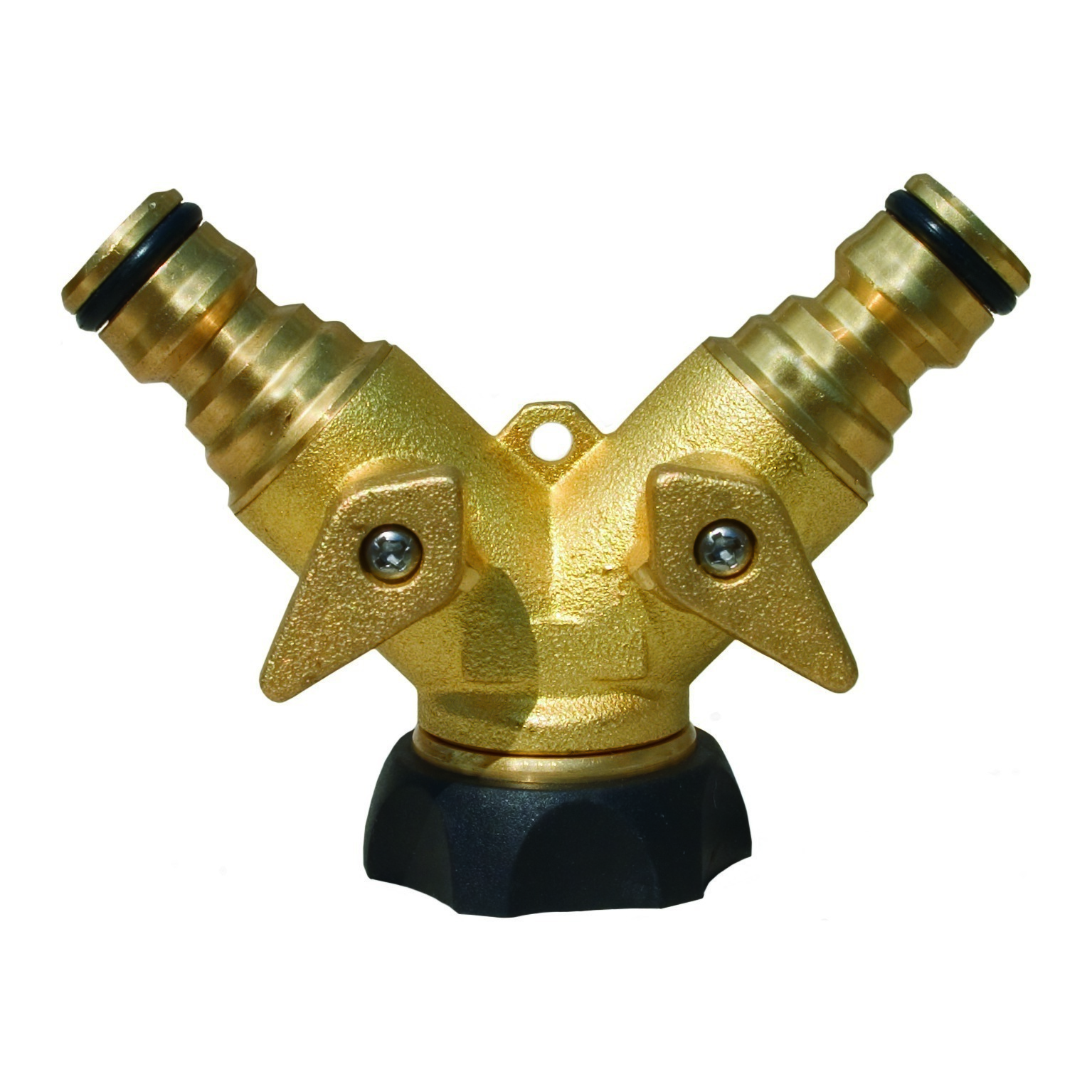 Wasserschnellkupplung Hahnstück 3/4" IG Messing Y-Stück