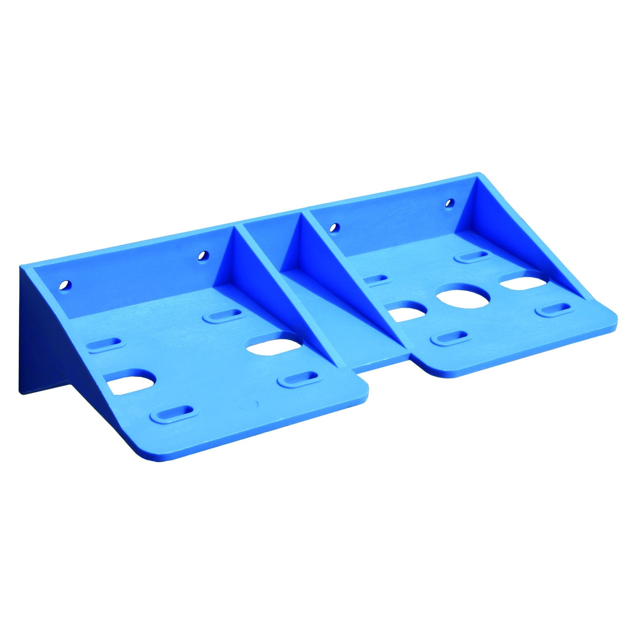 Wandhalter Doppelt für Wasserfilter gelb, grün und violet