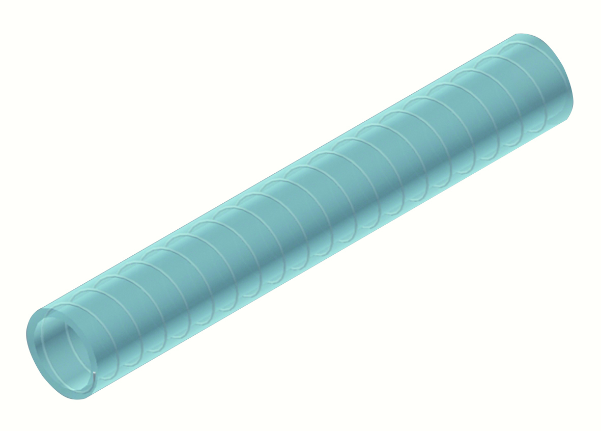 Saug- und Vakuumschlauch PVC DN 20 mit Stahlspirale per Meter