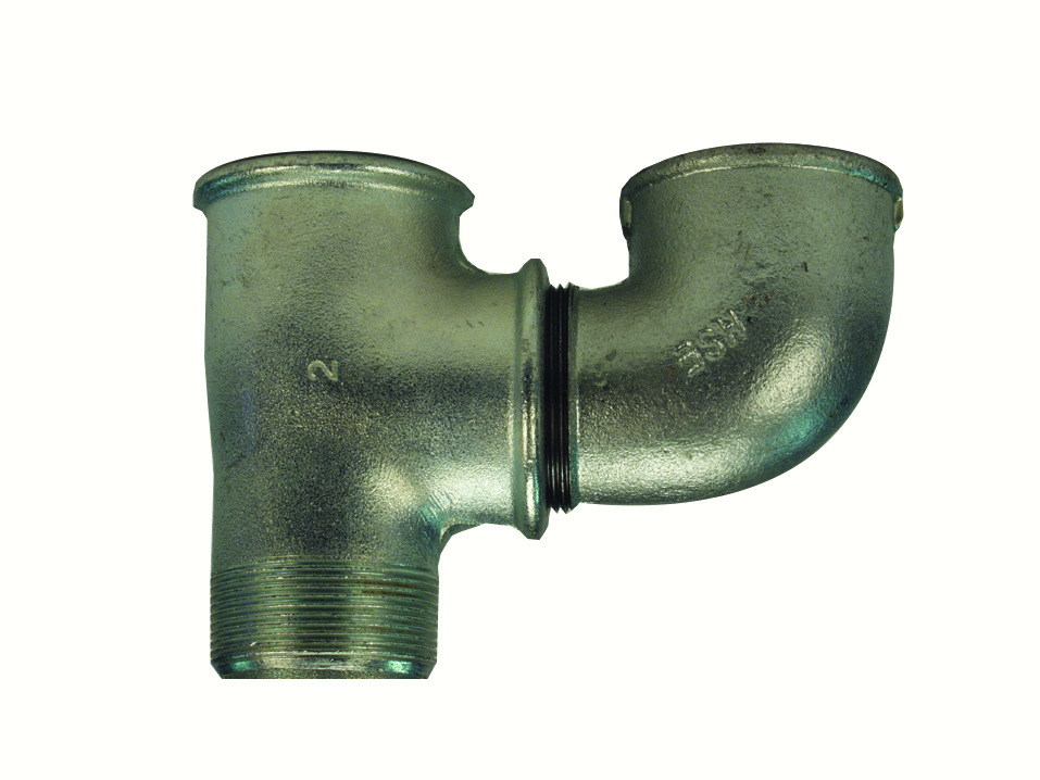 T-Stück 1/2"IG-3/4"IG-1/2"IG verzinkt