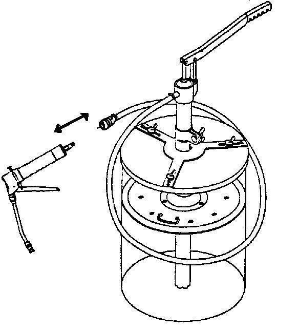 Fettfüllgerät Typ FGZ 20 Deluxe mit Einhandpresse für Kessel von Innen-Ø von 285-305 mm